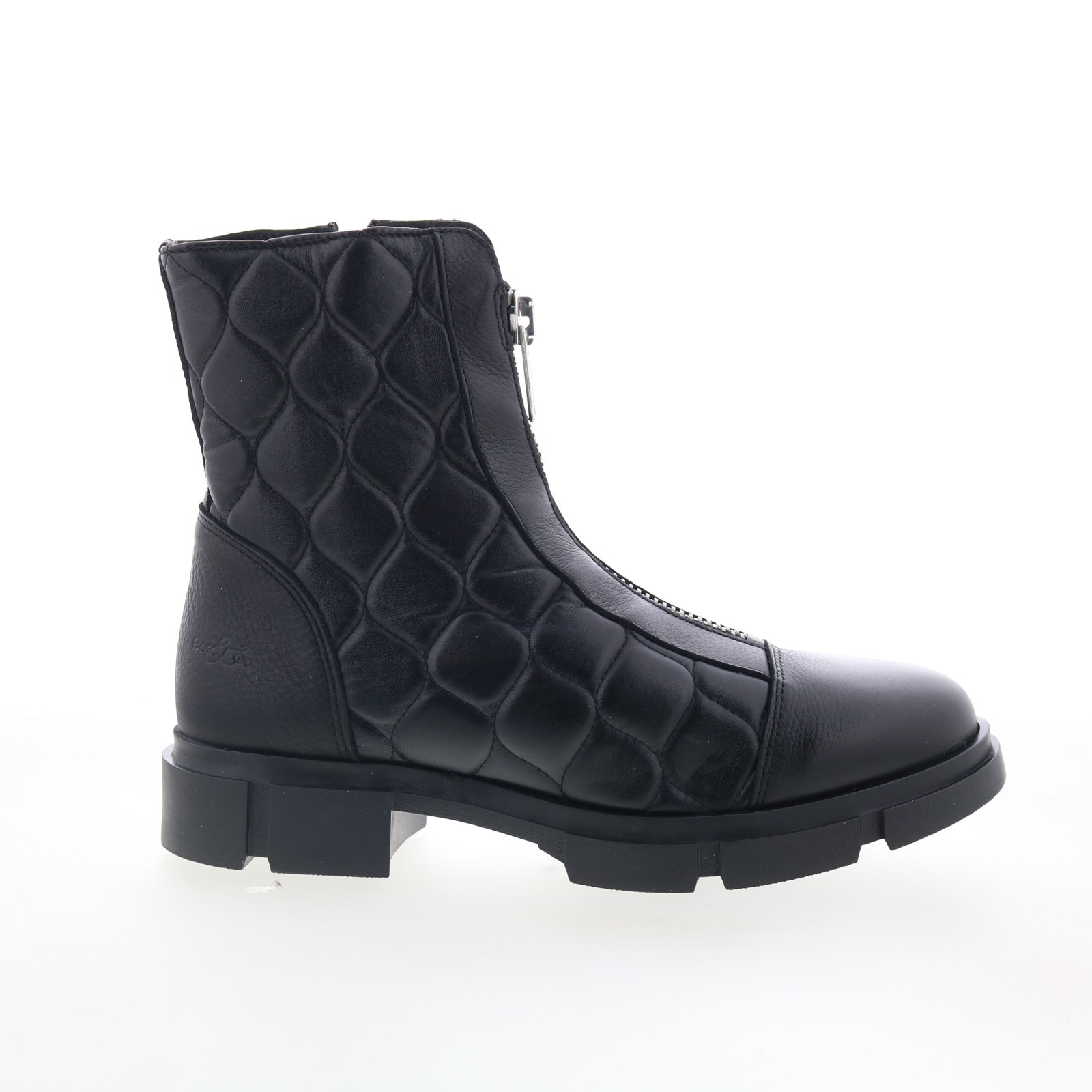 Bos. & Co. Lane Womens Black Suede Zipper Casual Dress Boots 36