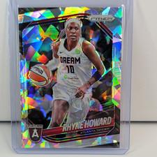 Panini 2025 Prizm WNBA Rhyne Howard Atlanta Dream #11 Ice Prizm Parallel