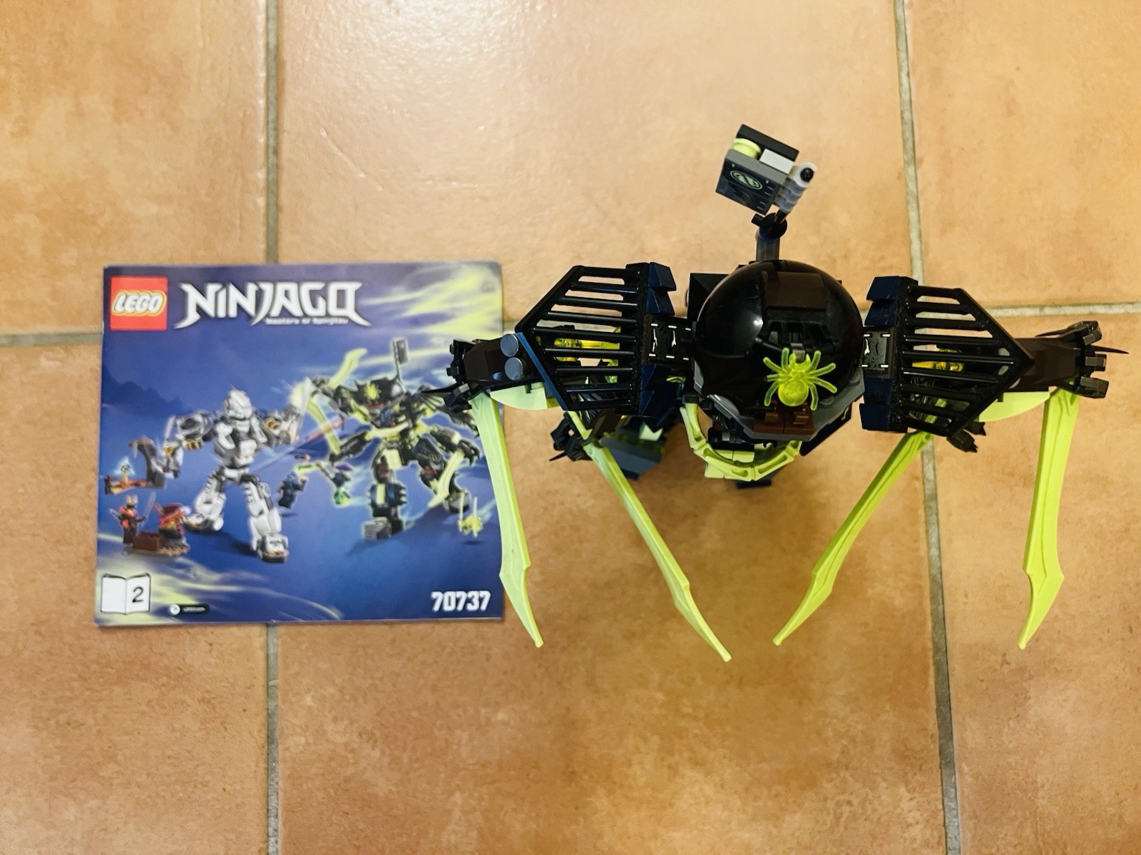 LEGO NINJAGO 70737 Titan Mech Battle con istruzioni nero/verde