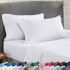 California Design Den Standard Queen Size Pillowcase Set - 400 Thread Count, 100