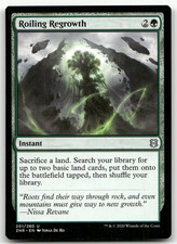 LP Roiling Regrowth #201 Zendikar Rising ZNR Magic MTG