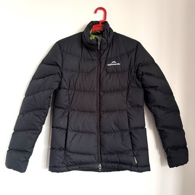 Kathmandu Size 8 Jacket Duck down 550 Puffer  Women s Black Hiking Backpacking