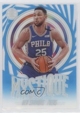 2019-20 Panini Illusions Mystique Sapphire Ben Simmons #15 0g6y
