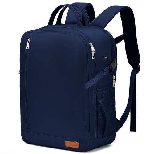 Travel Backpack, 18x14x8 Spirit Airlines Personal Item Travel Bag, 30L Navy