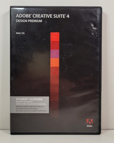 Adobe Creative Suite 4 Design Premium For Mac OS Student Edition DVDs - Afbeelding 2 van 3