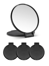 Compact Mirror Bulk Round Makeup Mirror for Purse, Set of 3, 2.6" L x 2.37" W...