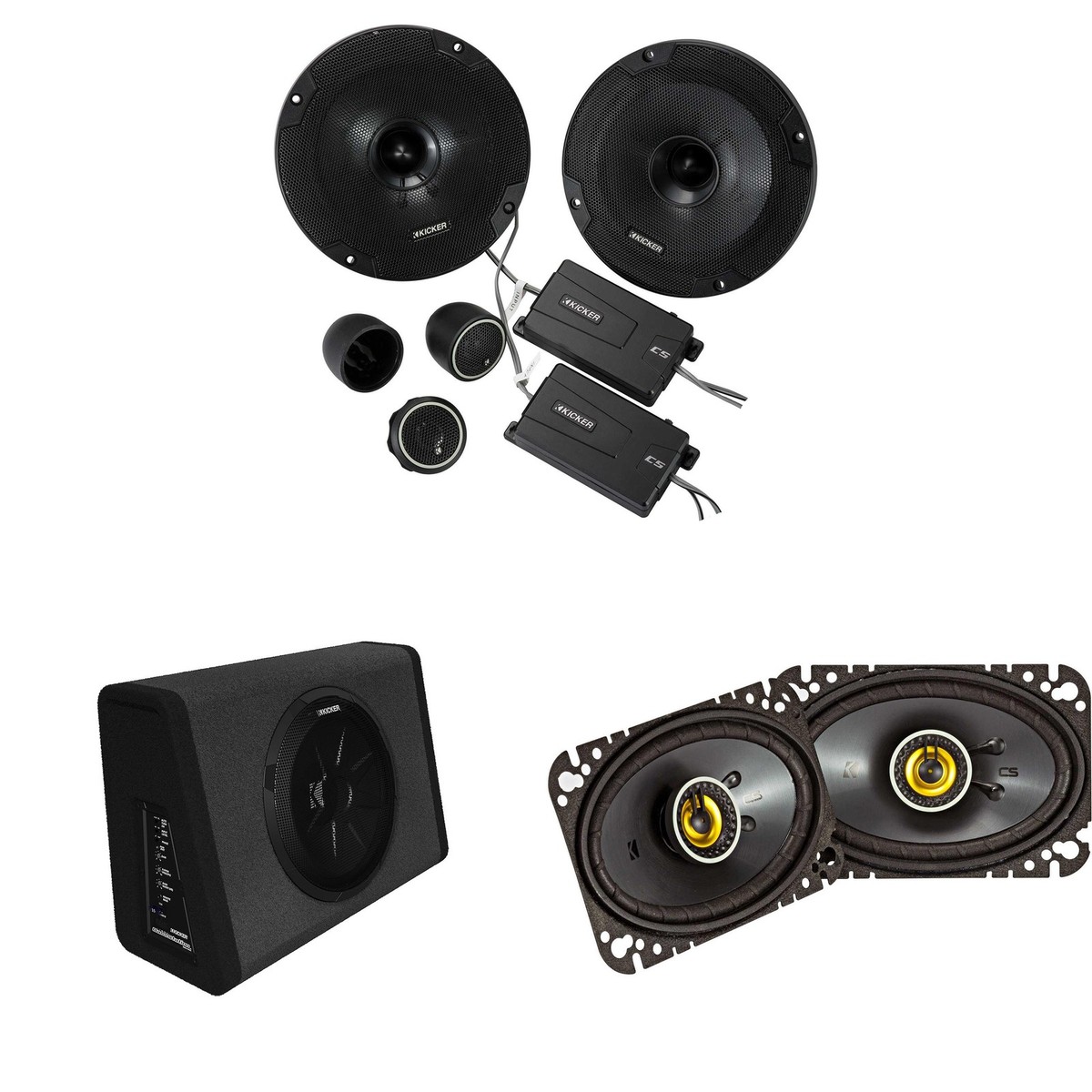 Kicker 11PT250 Powered Sub Enclosure 46CSS654 Component