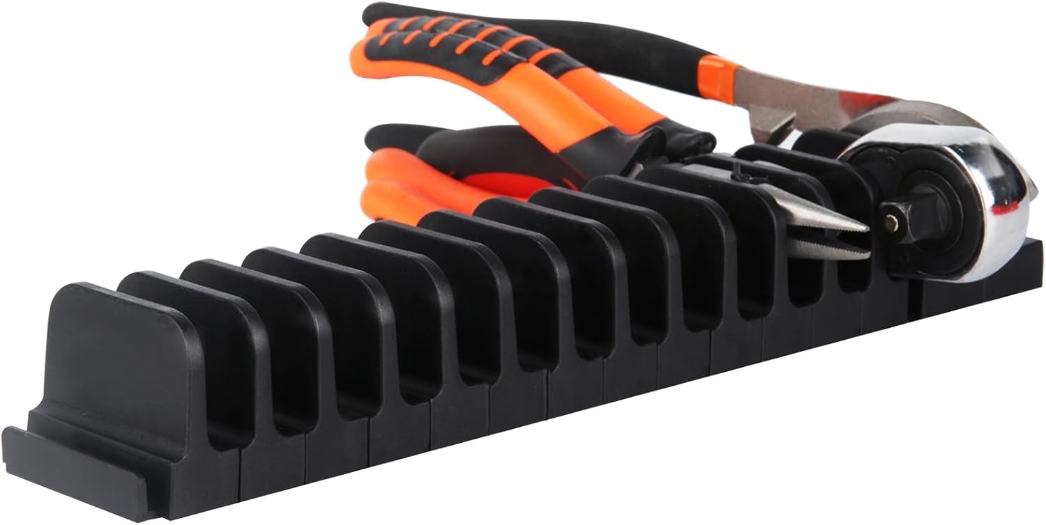 12 PCS Plier Organizer for Toolbox & Tool Drawer, Magnetic Plier Holders