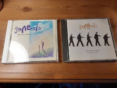 Genesis - 2 CDs: Live (Volume one) + We can´t dance - P. Collins/P. Gabriel