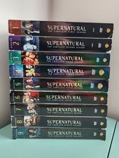Supernatural Seasons 1 - 9 DVD Box Sets, All Inserts Included Bonus DVD Region 1