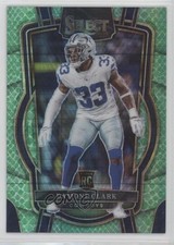 2022 Panini Select Club Level Dragon Scale Prizm 85/89 Damone Clark #274 10vb