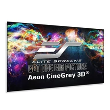 Aeon CineGrey 3D, 92" Fixed Frame CLR/ALR Projector Screen 16:9, Standard Thr...