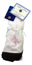 Alabama Crimson Tide Baby Girl Blanket Toddler Blankie NCAA Team Pink Logo