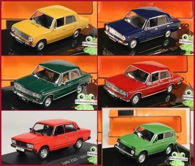 1:43 LADA VAZ 2101 2103 2105 2121 NIVA IXO CLC Atlas box URSS USSR 1200 1500