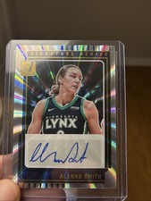2025 Panini Donruss WNBA Signature Series Alanna Smith #SS-AS Holo Laser 