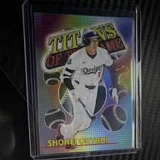 Topps 2026 Titans of the Game Shohei Ohtani Insert Los Angeles Dodgers TOG-1