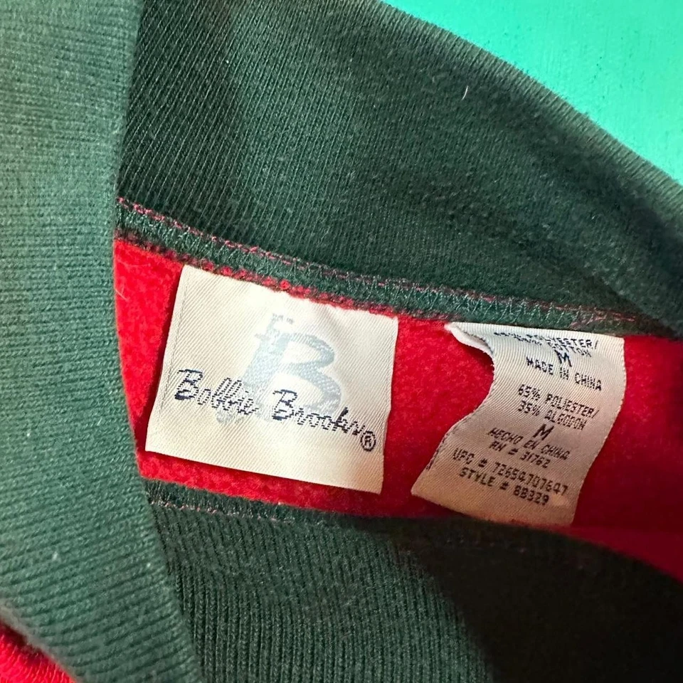 Suéter Vintage Años 90 Vacaciones Años 90 Muñeco de Nieve Navidad Navidad Pullover Sudadera Foto 3 de 4