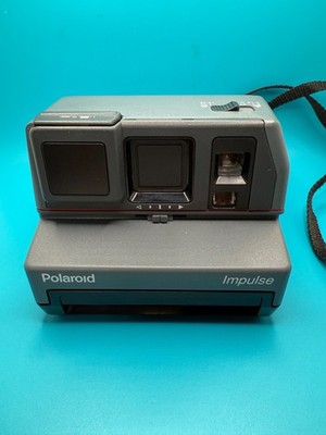 Polaroid Impulse AF 600 Plus Instant Film Camera Vintage 80 s Flash Clean USA