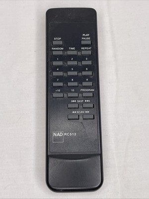 NAD RC512 Remote Control Audio System Tested Works!