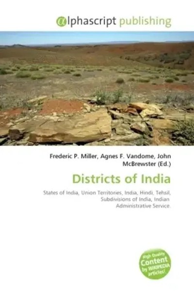 Frederic P. Miller (U. A.) | Districts Of India | Taschenbuch | Englisch (2026)-image