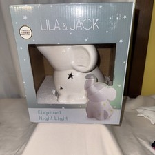 Lila  Jack, Bear Night Light, Cordless Ceramic Night-light Style AD1988