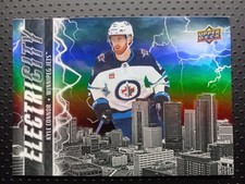 2024-25 Upper Deck Series 2 Electricity Black Parallel #EC-31 Kyle Connor