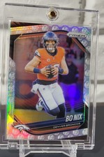 2024 Panini Prizm Bo Nix #309 White Knight Rookie /3 SP