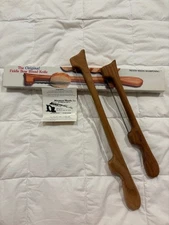 2  The Original Fiddle Bow Bread Knife (Serrated) and Cheese Knife (Plain Edge)