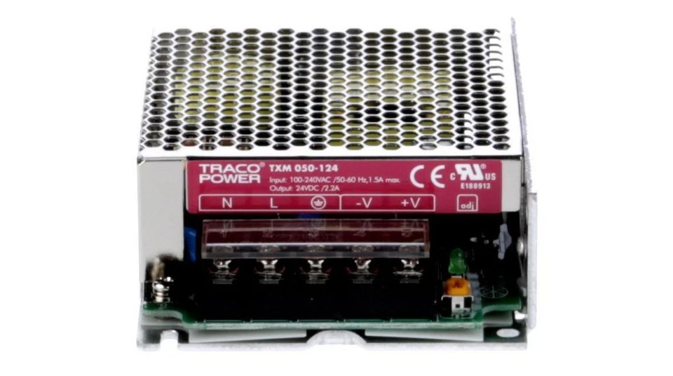 Lot de 2 alimentations à découpage TracoPower TXM 050-124 - Photo 2/3