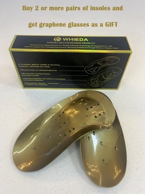 Whieda foot correction insoles foot sole shoe insoles magnets correction 1 pair