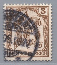 Dt. Timbres de service Reich Michel n° 10 oblitérés