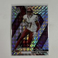 2025 Panini Mosaic Terry McLaurin Silver Prizm #182 Washington Commanders WR NFL