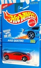 Hot Wheels 1996 Mainline Release #453 Avus Quattro Red w/ 7SPs