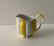 Augarten Wien, Milchkanne "Melone", Gelb-Weiß