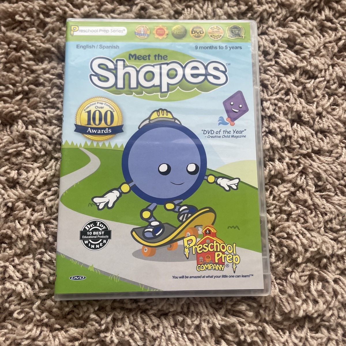 Preschool Prep Company Collection Series Letters Numbers Shapes 10