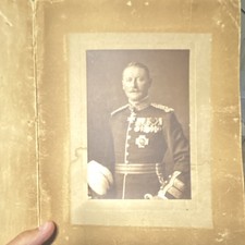 Mounted  Military Portrait Photo of Brigadier General Charles N Trotman Marines