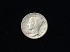 1916 Mercury Silver Dime Full Bands About Uncirculated+ 51222