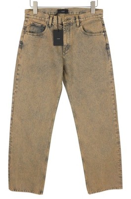 ALANUI Desert Rose Regular Damen Jeans W27 Apricot Overdyed Denim Reißverschluss UVP550*