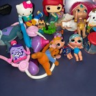 Lot of Mostly Girl Toys LOL , Batman, Disney Dolls Funko- Pink Modern Figures — photo 3