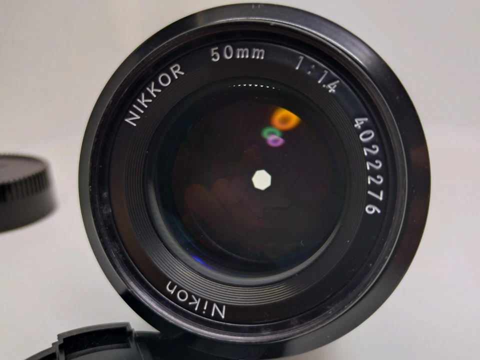 【CASI COMO NUEVO】Nente Nikon Ai Nikkor 50 mm F1.4 MF envío gratuito desde Japón【Nikon】0077 Foto 3 de 4