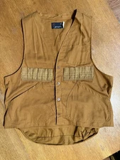 Vintage Black Sheep Brand Game Hunting Vest Jacket Size Medium Made In Hong Kong