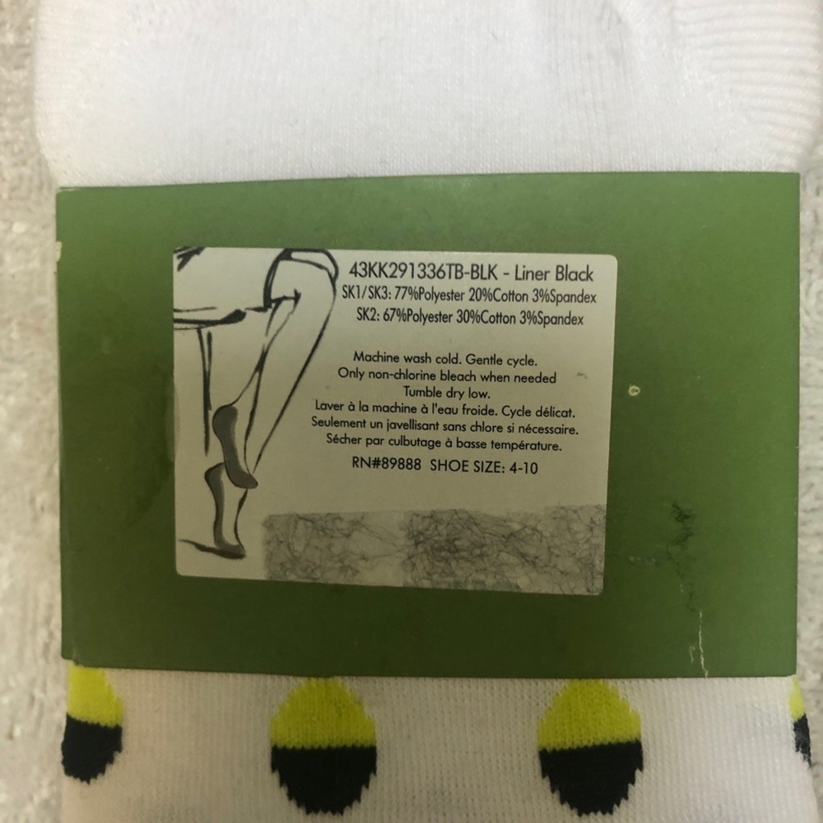 NWT KATE SPADE SOCK BUNDLE WOMEN'S SIZE 4-10 thumbnail 7