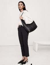 NWT Banana Republic Mid-Rise Slim Cargo Pants - Size 4 Petite Black