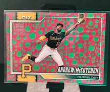 Andrew McCutchen Easter Parallel 2026 Topps Pink-Green Polka Dot #131