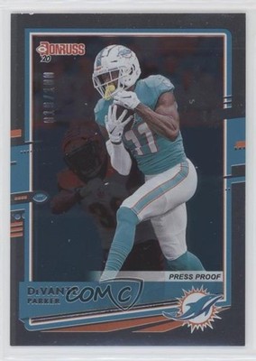 2020 Panini Donruss Photo Variation Press Proof Silver /100 Devante Parker 00jz