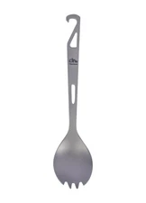 iClimb Titanium Spork Ultralight Compact Portable Flatware Tableware with Bag...
