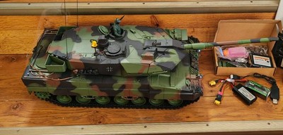 1/16 Leopard Panzer 2A6 Rauch & Sound  Heng Long BB + IR V-7.0