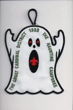 1999 The Great Cardinal District The Haunting Camporee patch