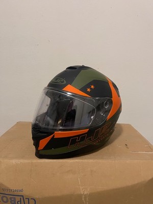 HJC Helmets Unisex Nc Motorrad Helm Grün Size: M