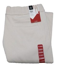 NWT Member's Mark Men's Fleece Jogger Almond XL